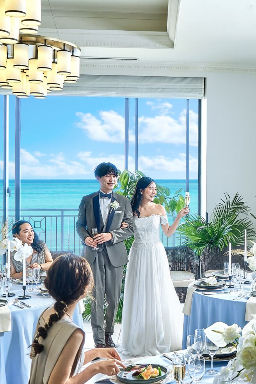 結婚式の写真