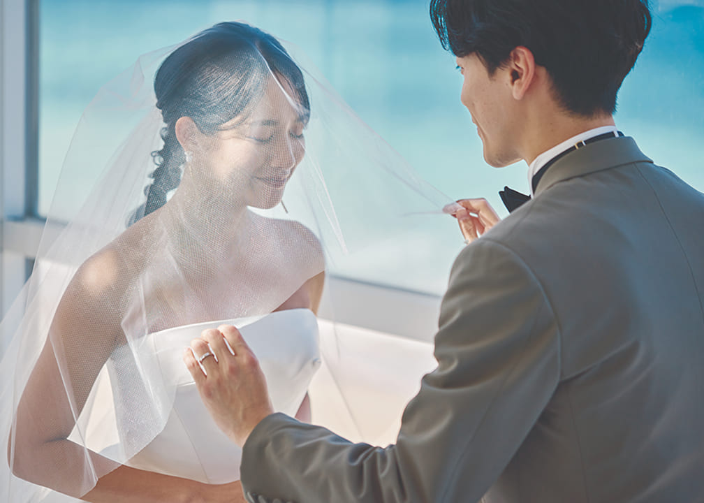 ベールアップ画像